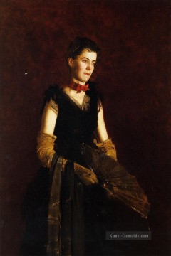 Porträt von Letitia Wilson Jordan Realismus Porträt Thomas Eakins Ölgemälde